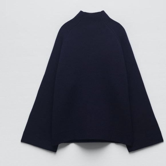 ❤️❤️❤️Zara 100% MERINO WOOL BUTTONED SWEATER - Picture 6 of 7